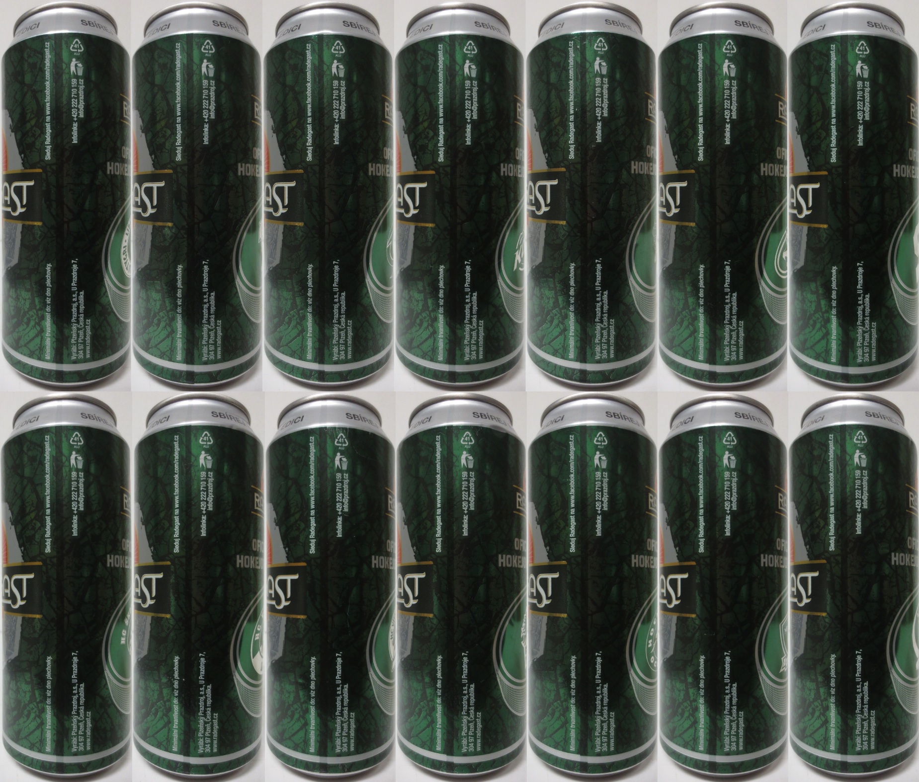 RADEGAST ORIGINÁL SBÍREJ EXTRALIGOVOU EDICI kompletní série (14ks) (CZ) (50cl) (B/O)