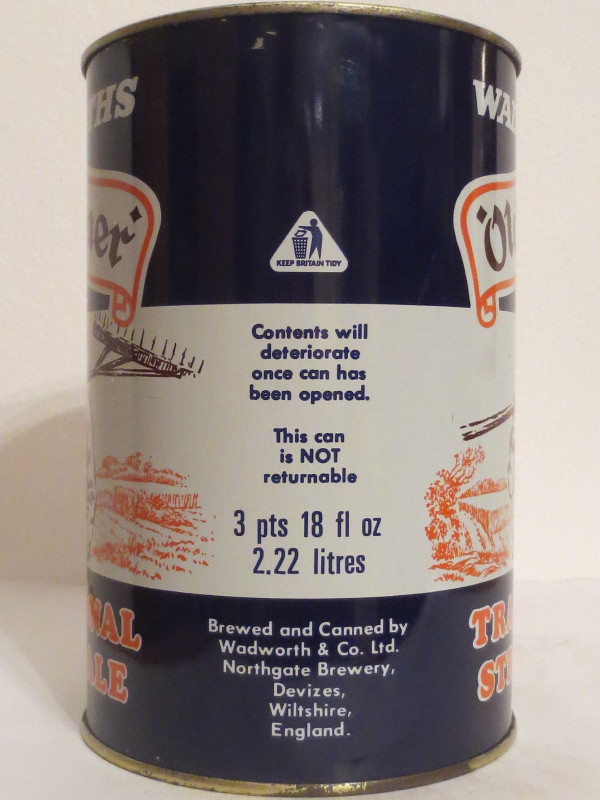 WADWORTHS Old Timer TRADITIONAL STRONG ALE (222cl)