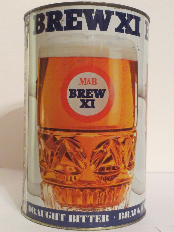 M & B BREW XI DRAUGHT BITTER (386cl) Nr.1