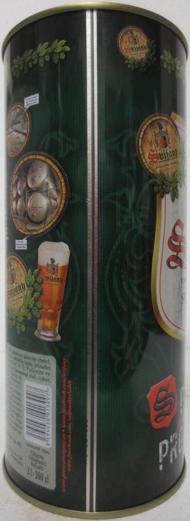 Svijany SVIJANSKÝ MÁZ PLECHOVKA PRO CHLAPY (200cl) č.1