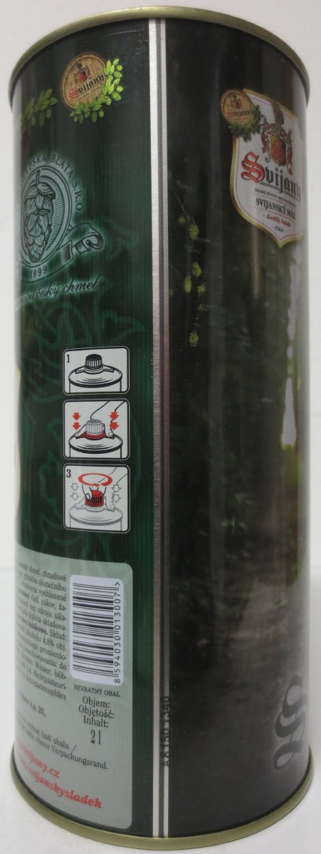 Svijany SVIJANSKÝ MÁZ dívky z kalendáře č.10/2018 (200cl)