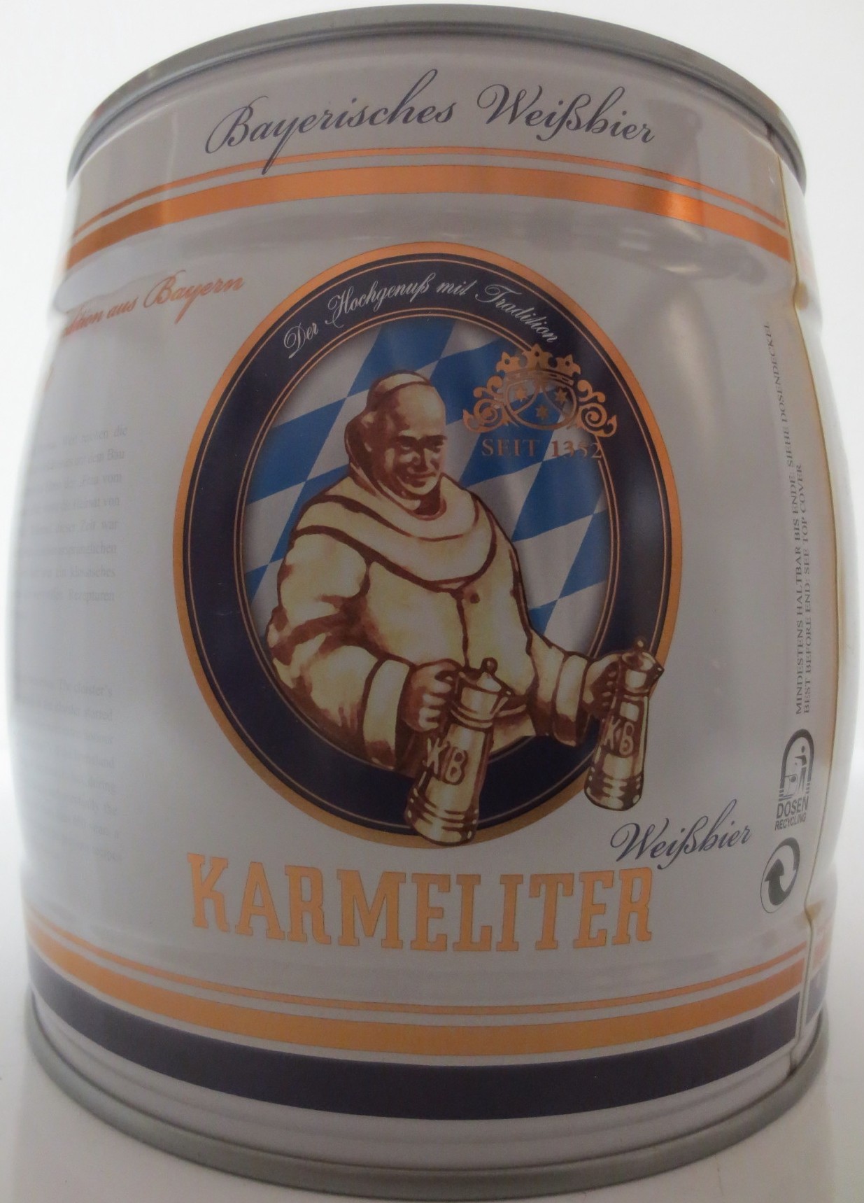KARMELITER Weißbier Bayrisches Weißbier (3,1L) Nr.1