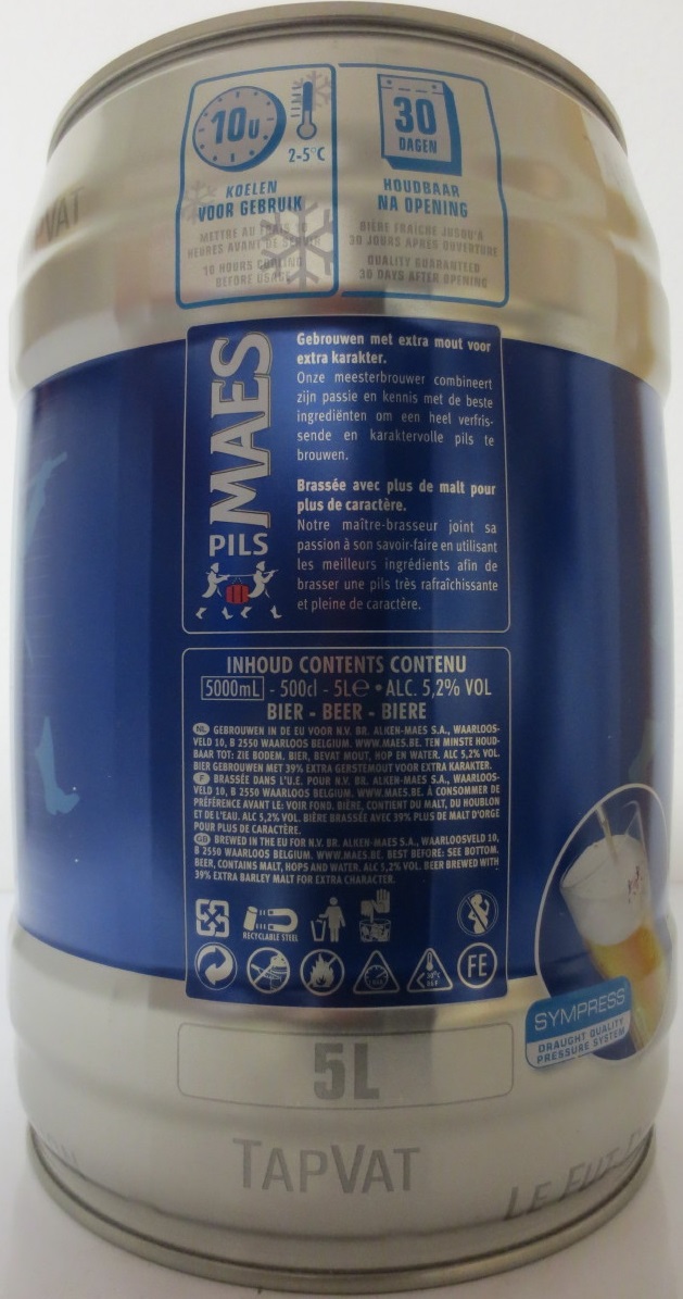 MAES PILS EXTRA MOUT EXTRA MALT (5L) Nr.1