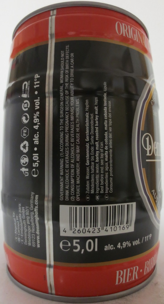 Denninghoff´s PREMIUM Schwarz (5L) Nr.1