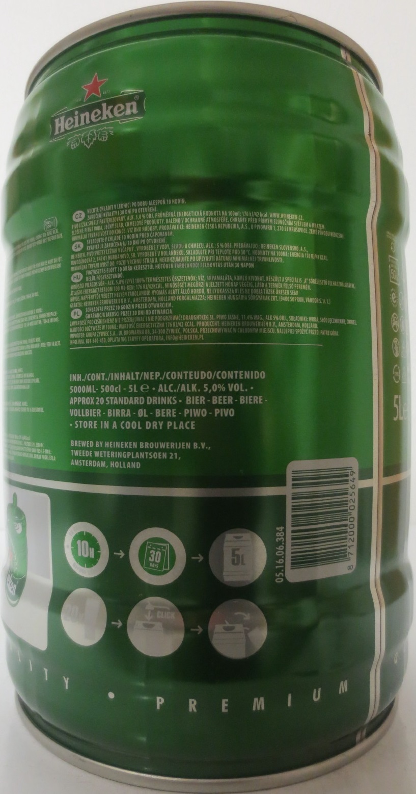 Heineken HEINEKEN ORIGINAL (5L) Nr.1