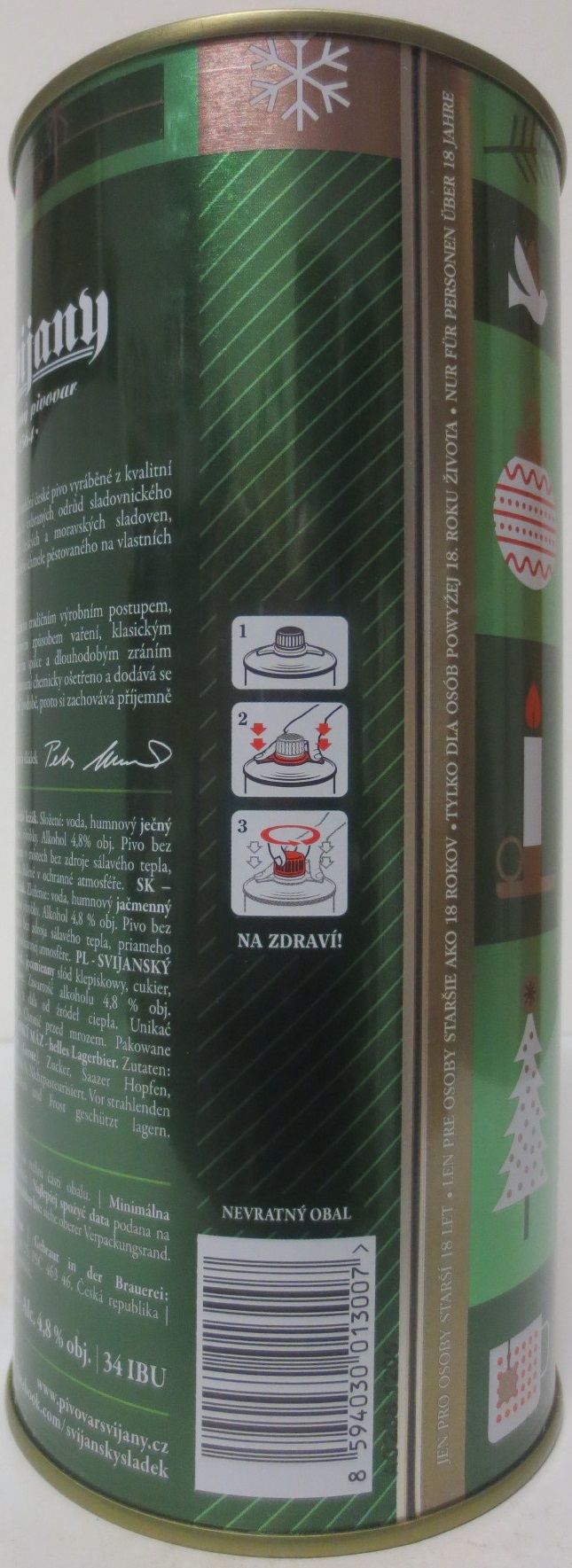Svijany SVIJANSKÝ MÁZ - Světlý ležák .1564. Šťastné, veselé a Svijanské! 11 (200cl) č.2