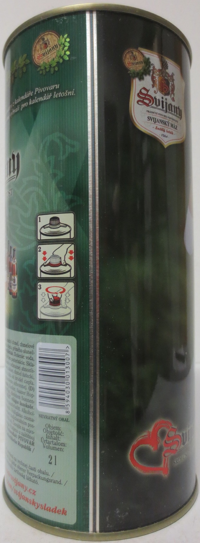 Svijany SVIJANSKÝ MÁZ dívky z kalendáře /No. 04/2019 (200cl)