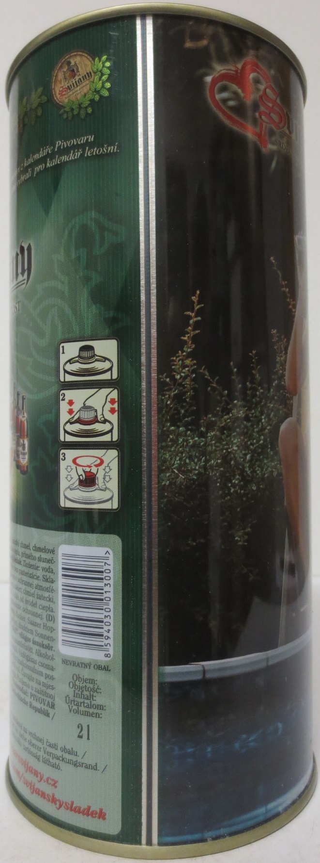 Svijany SVIJANSKÝ MÁZ dívky z kalendáře /No. 05/2019 (200cl)