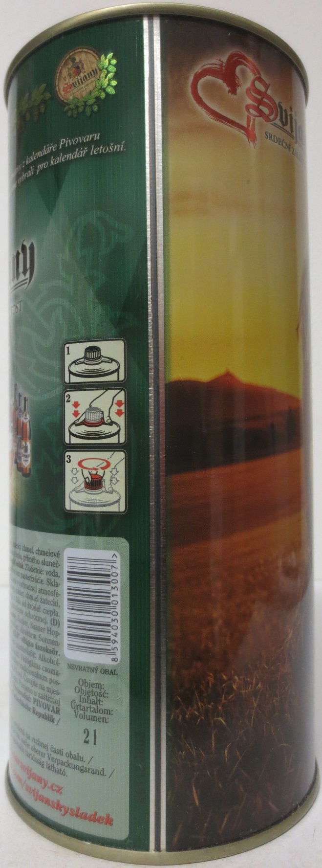 Svijany SVIJANSKÝ MÁZ dívky z kalendáře /No. 07/2019 (200cl)