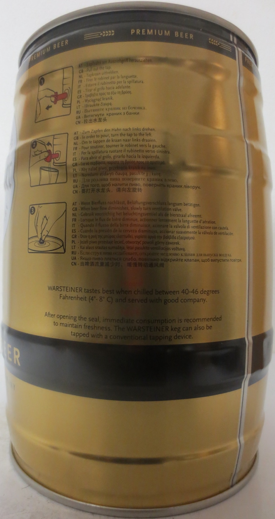 Warsteiner PREMIUM BEER (5L) Nr.1 