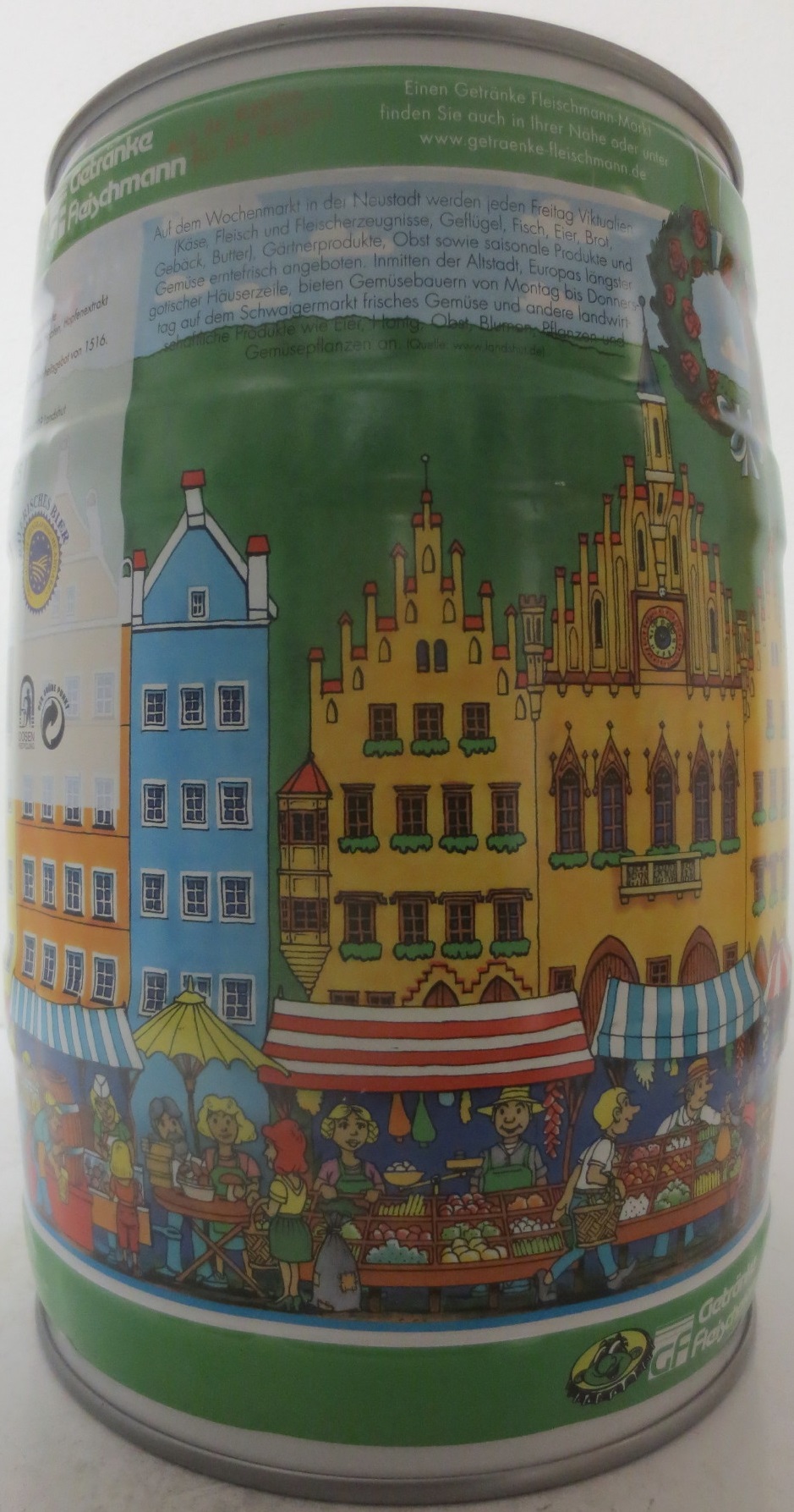 Wittmann Urhell UNSER ORIGINAL Getränke Fleischmann (5L) Nr.1