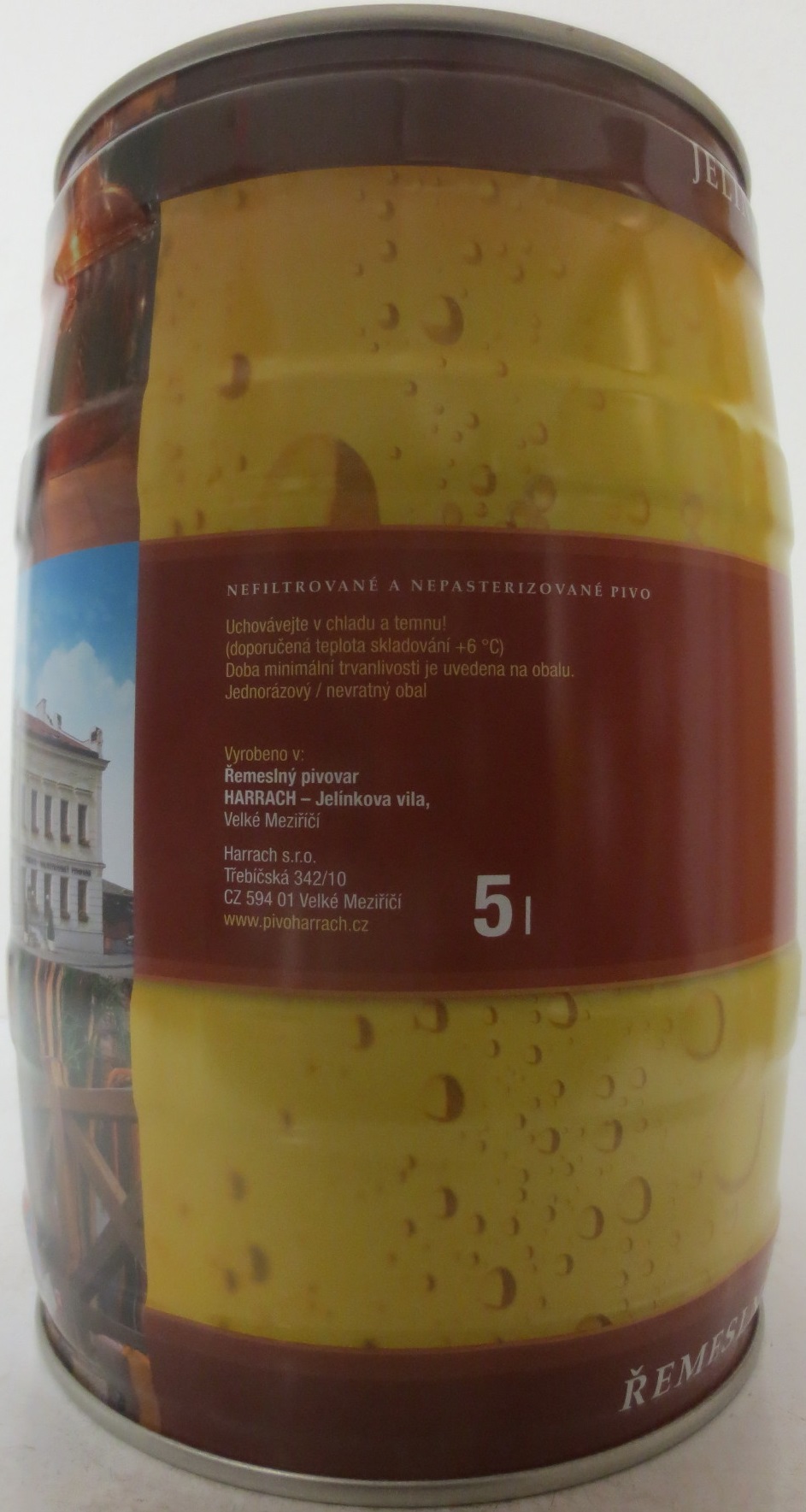 Harrach PIVO Z VELKÉHO MEZIŘÍČÍ (5L) č.2