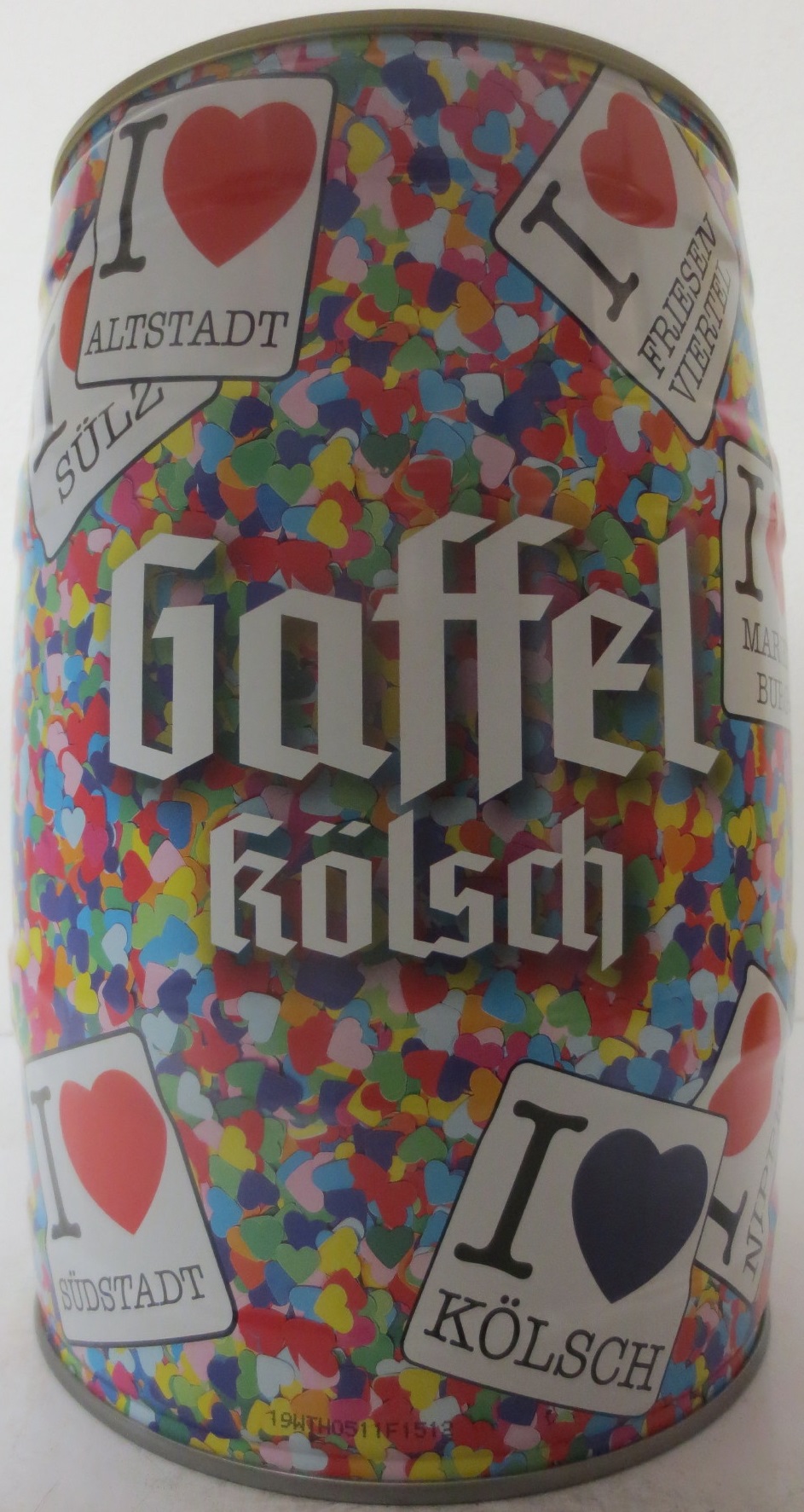Gaffel kölsch heart (5L) Nr.1