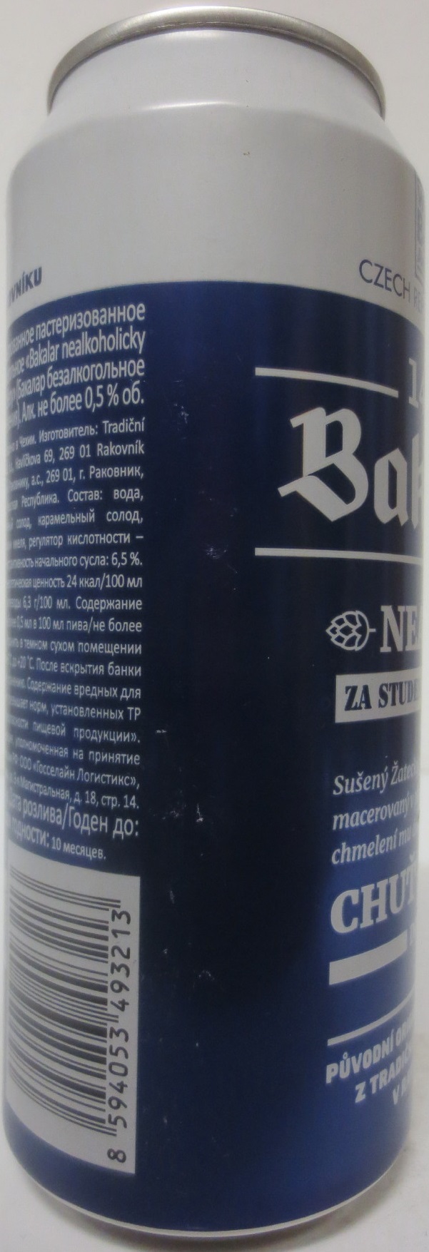 Bakalář NEALKO ZA STUDENA CHMELENÉ CHUŤ A VŮNI DOBRÉHO PIVA (50cl) (B/O) č.1