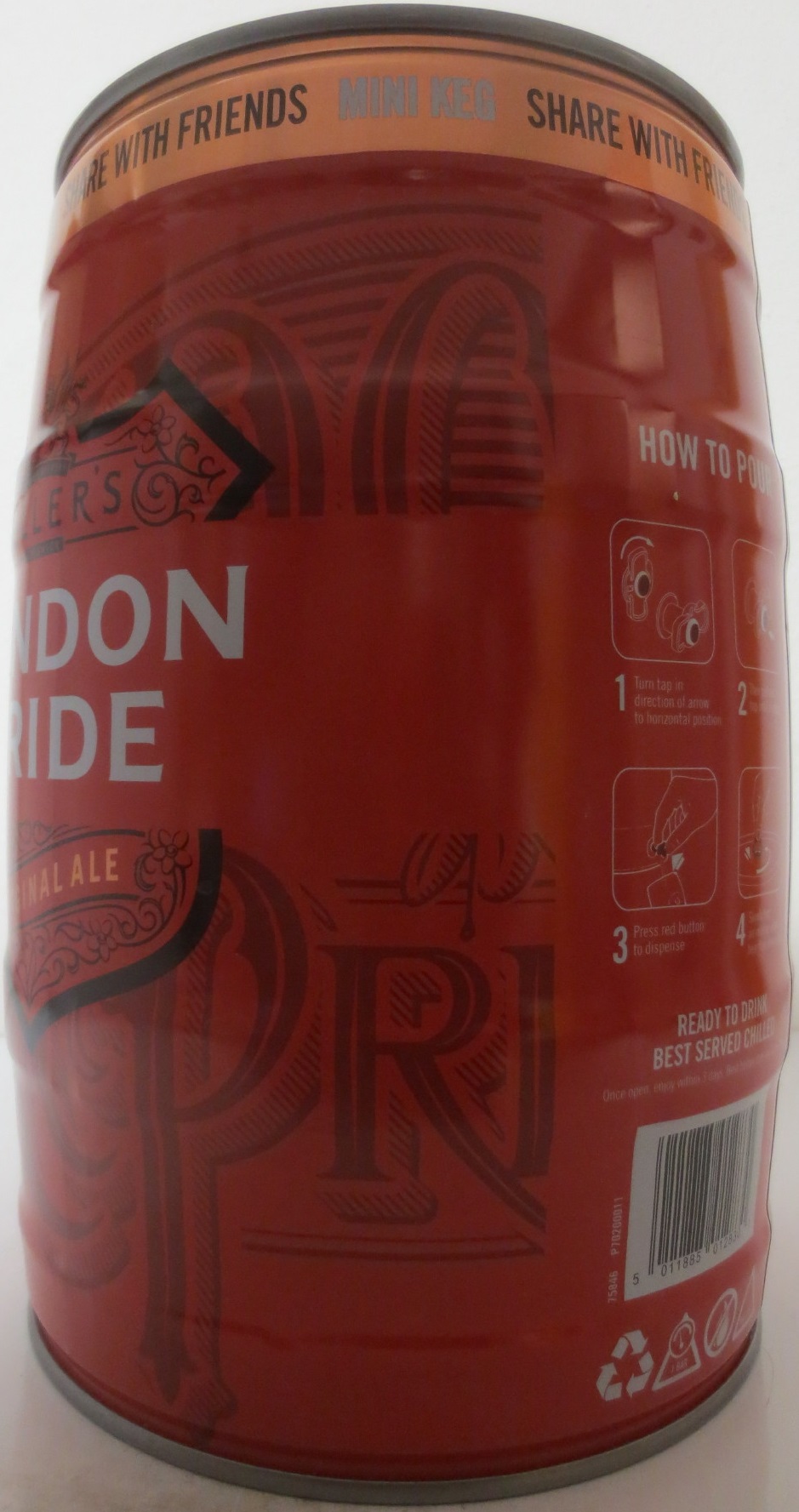 FULLER´S LONDON PRIDE ORIGINAL ALE (5L) Nr.1 