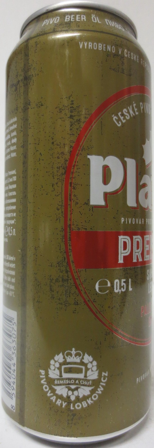 Platan PREMIUM SVĚTLÝ LEŽÁK (50cl) (B/O) č.1 