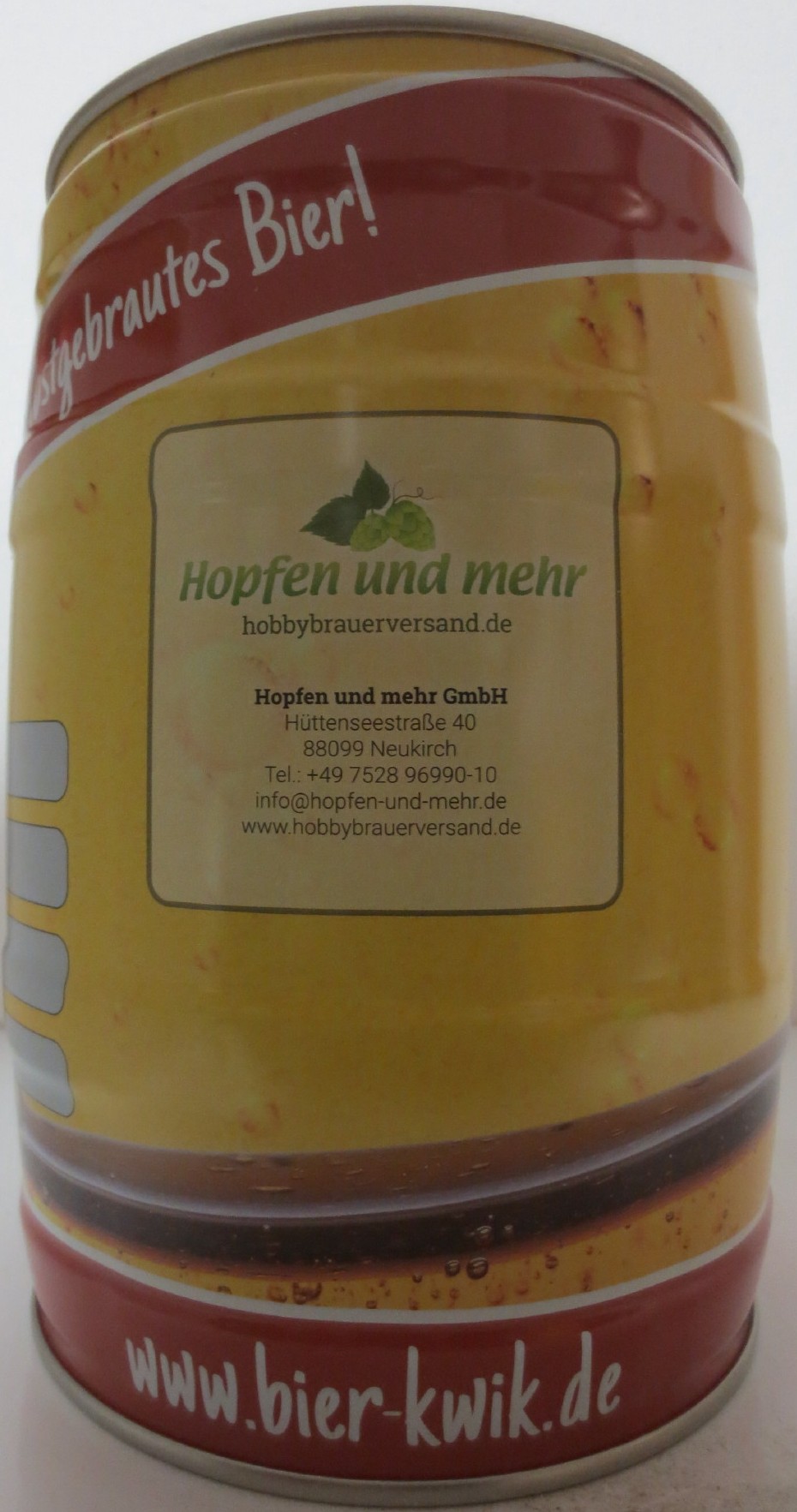 mein BIER KWIK selbstgebraut (5L) Nr.1 