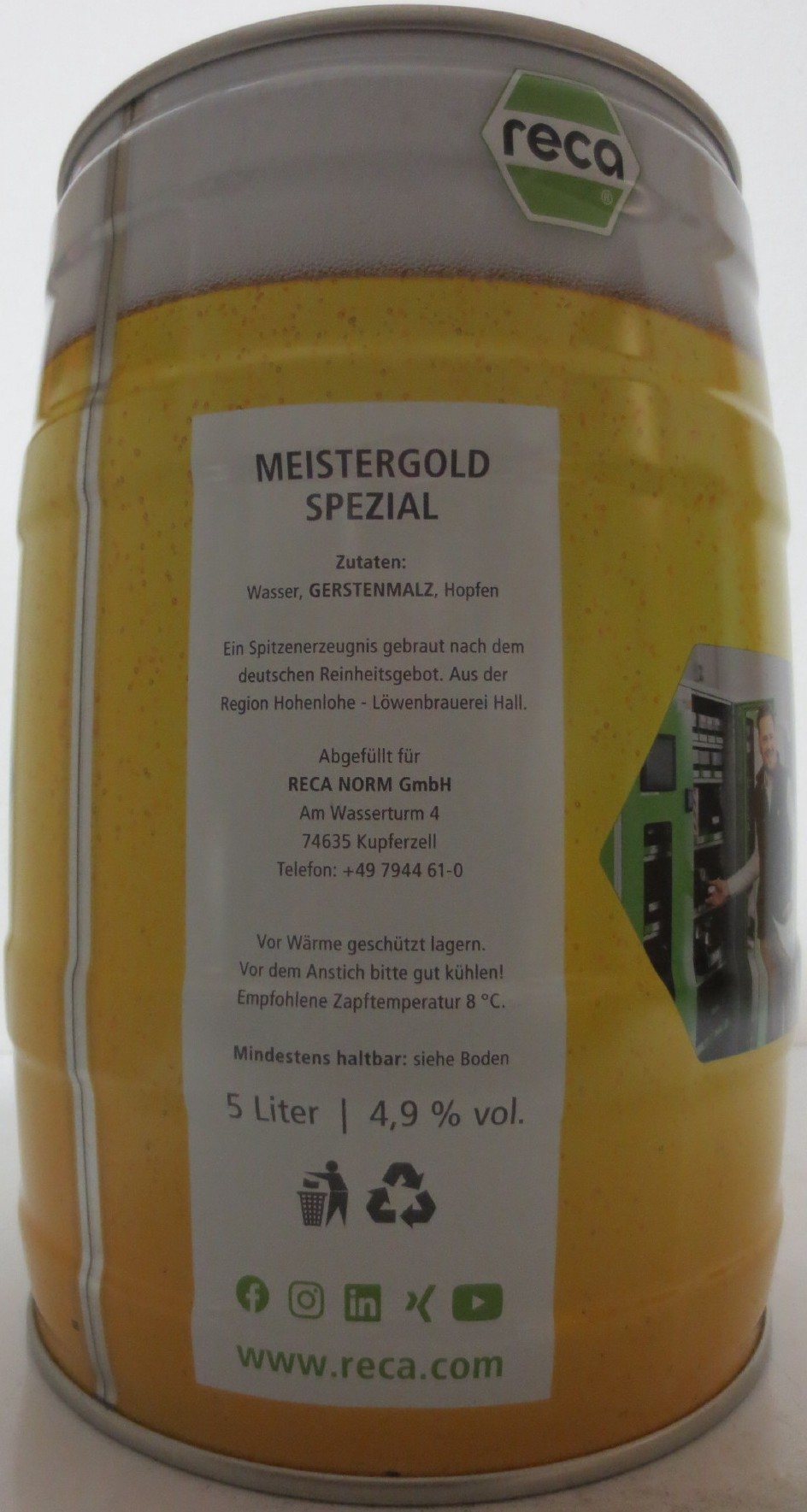 reca MEISTERGOLD SPEZIAL (5L) Nr.1 