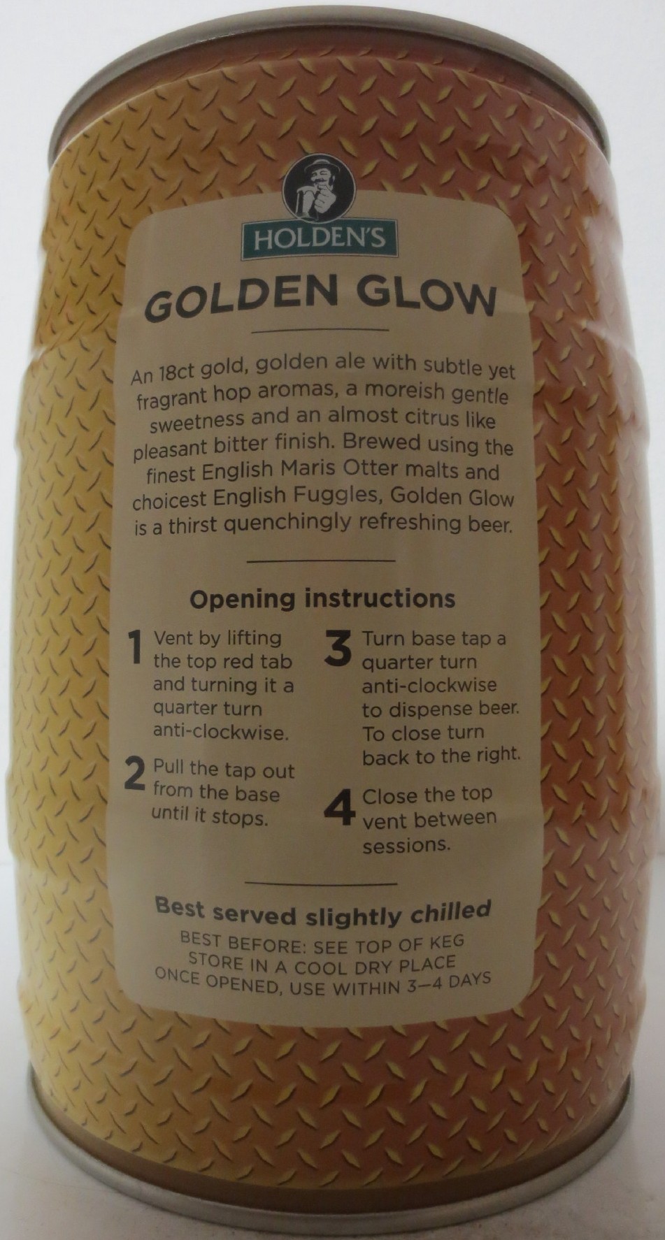 HOLDEN´S GOLDEN GLOW PORE BLACK COUNTRY (5L) Nr.1