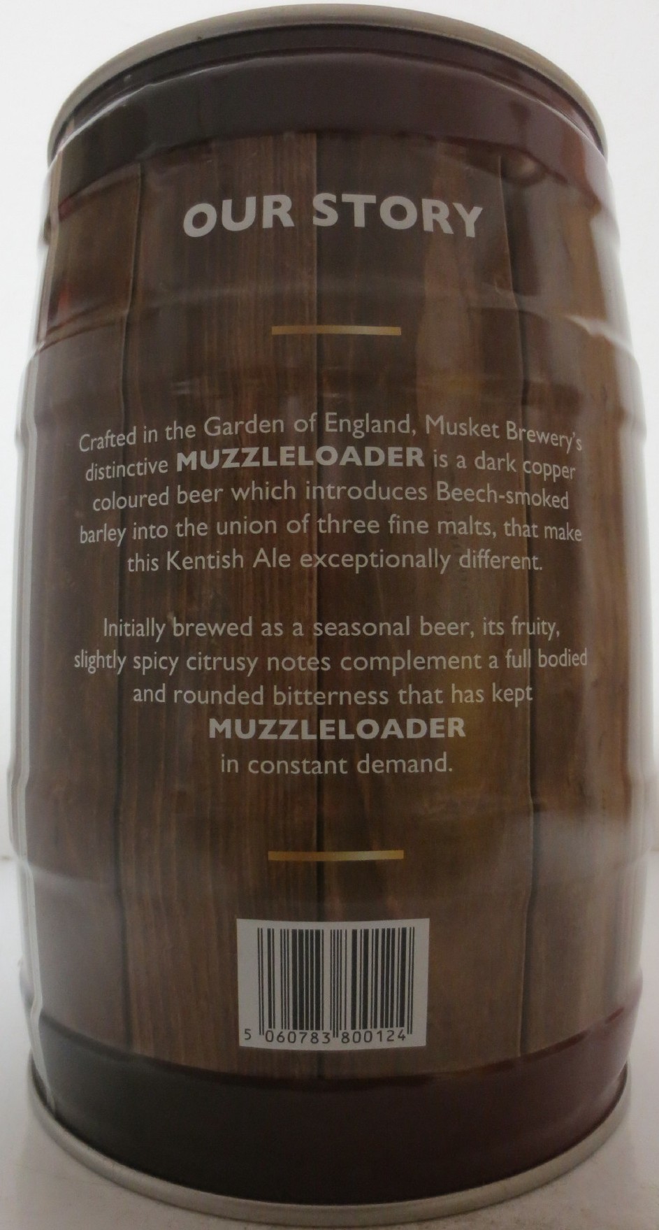 MUSKET BREWERY MUZZLELOADER KENTISH ALE (5L) Nr.1 