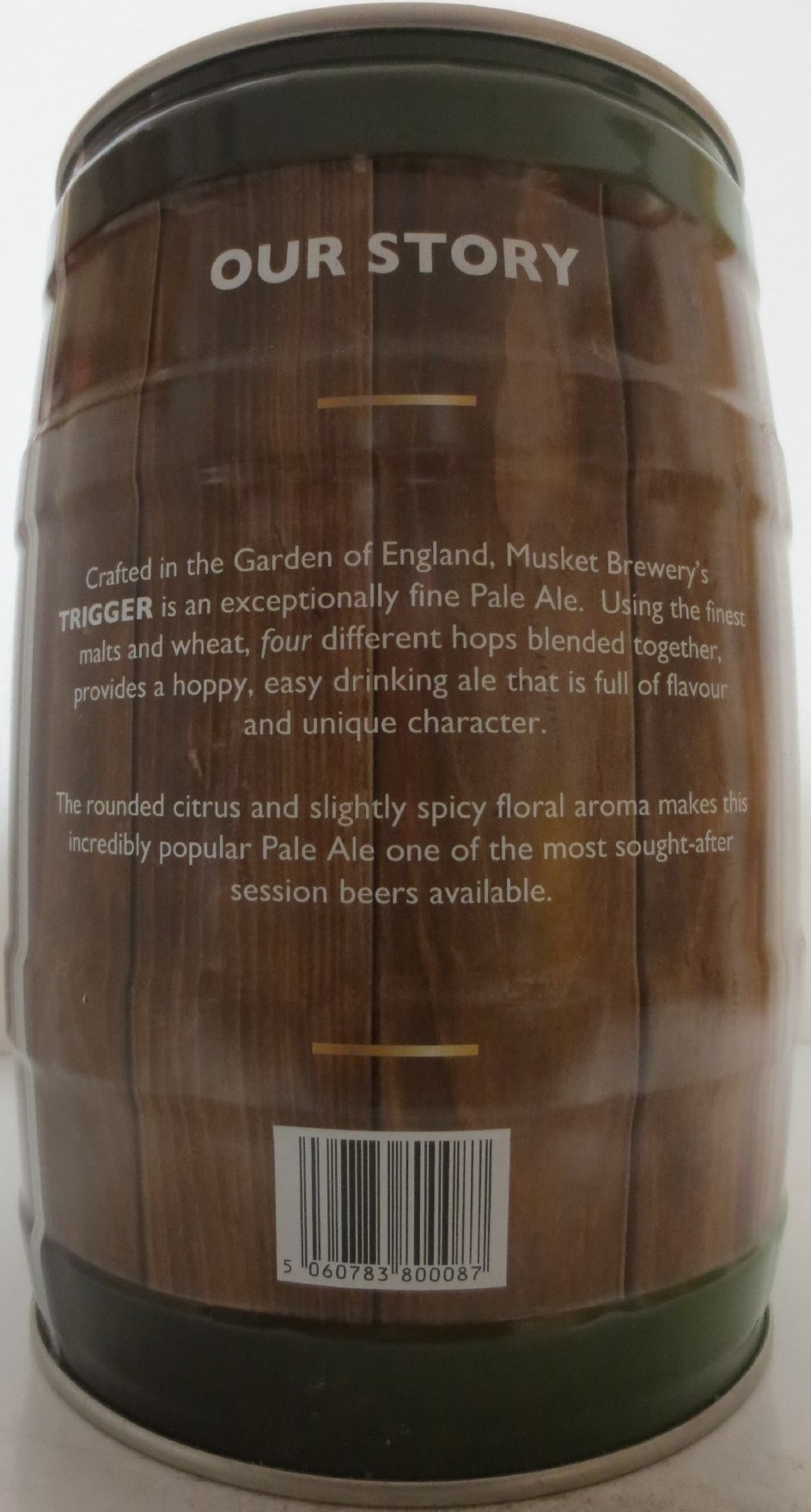 MUSKET BREWERY TRIGGER KENTISH PALE ALE (5L) Nr.1
