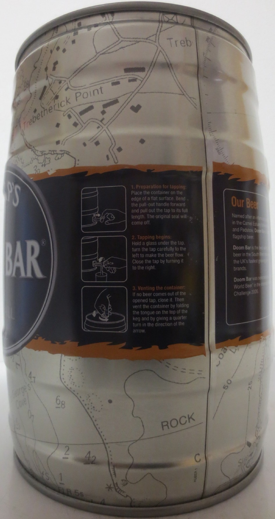 SHARP´S BREWERY DOOM BAR ROCK CORNWALL (5L) Nr.1