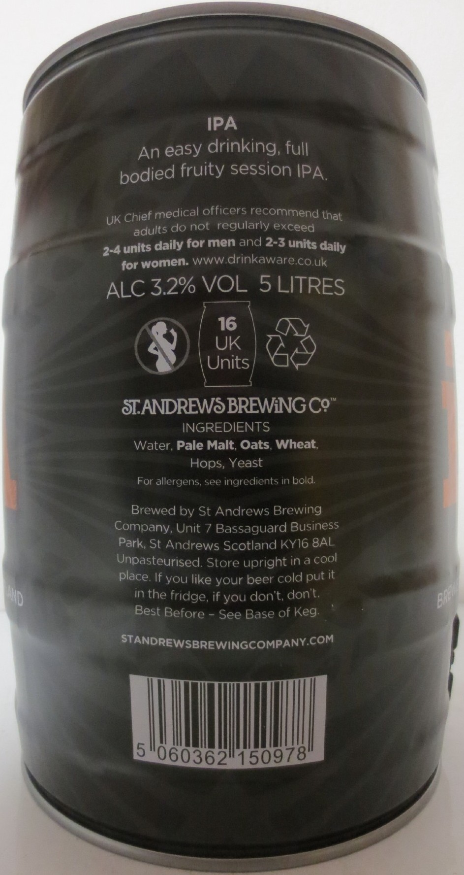 ST.ANDREWS BREWiNG Co. iPA (5L) Nr.1 