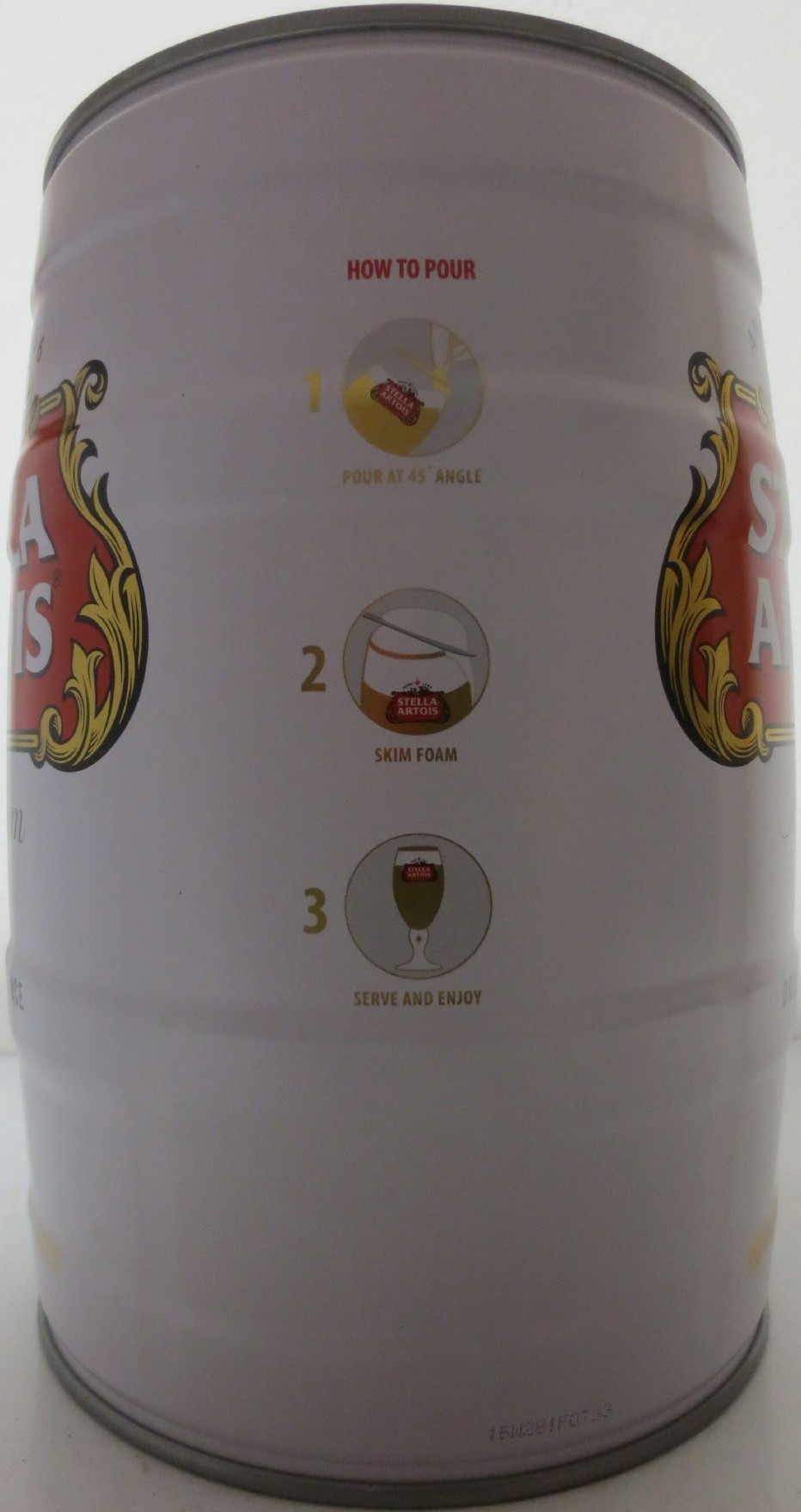 STELLA ARTOIS Belgium DRAUGHT EXPERIENCE (5L) Nr.1