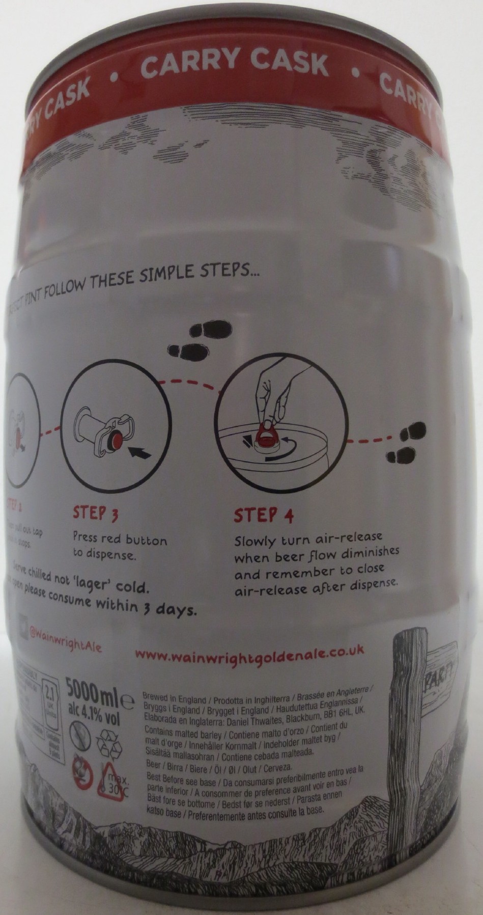 Wainwright EXQUISYTELY LOVELY GOLDEN ALE (5L) Nr.1 