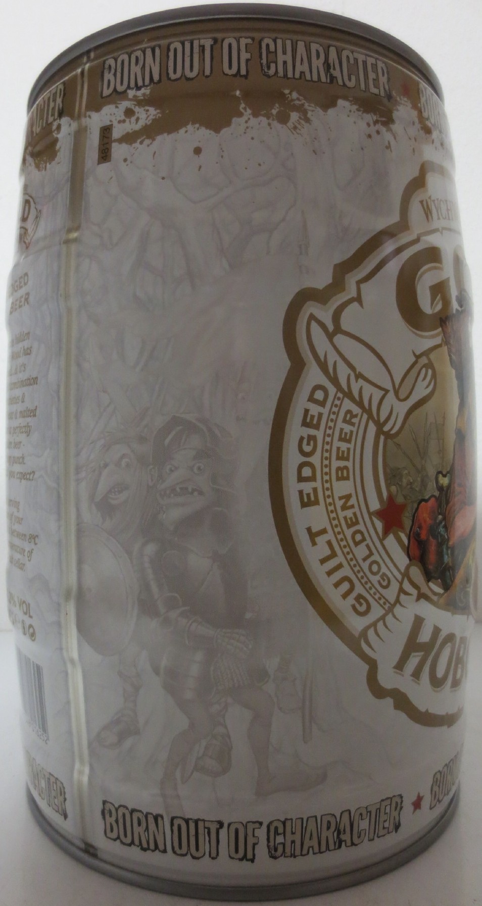 WYCHWOOD BREWERY GOLD HOBGOBLIN 4.2% Alc.Vol. (5L) Nr.3