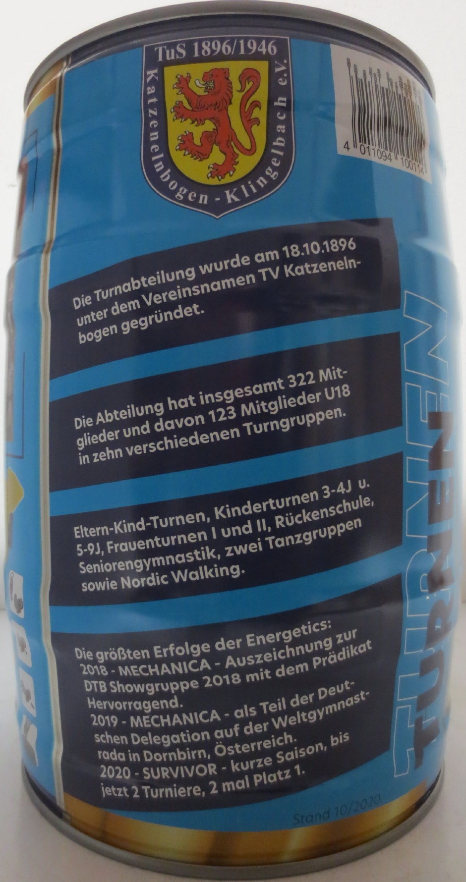 Hachenburger Pils #Energetic - more than just dancing together! (5L) Nr.1 