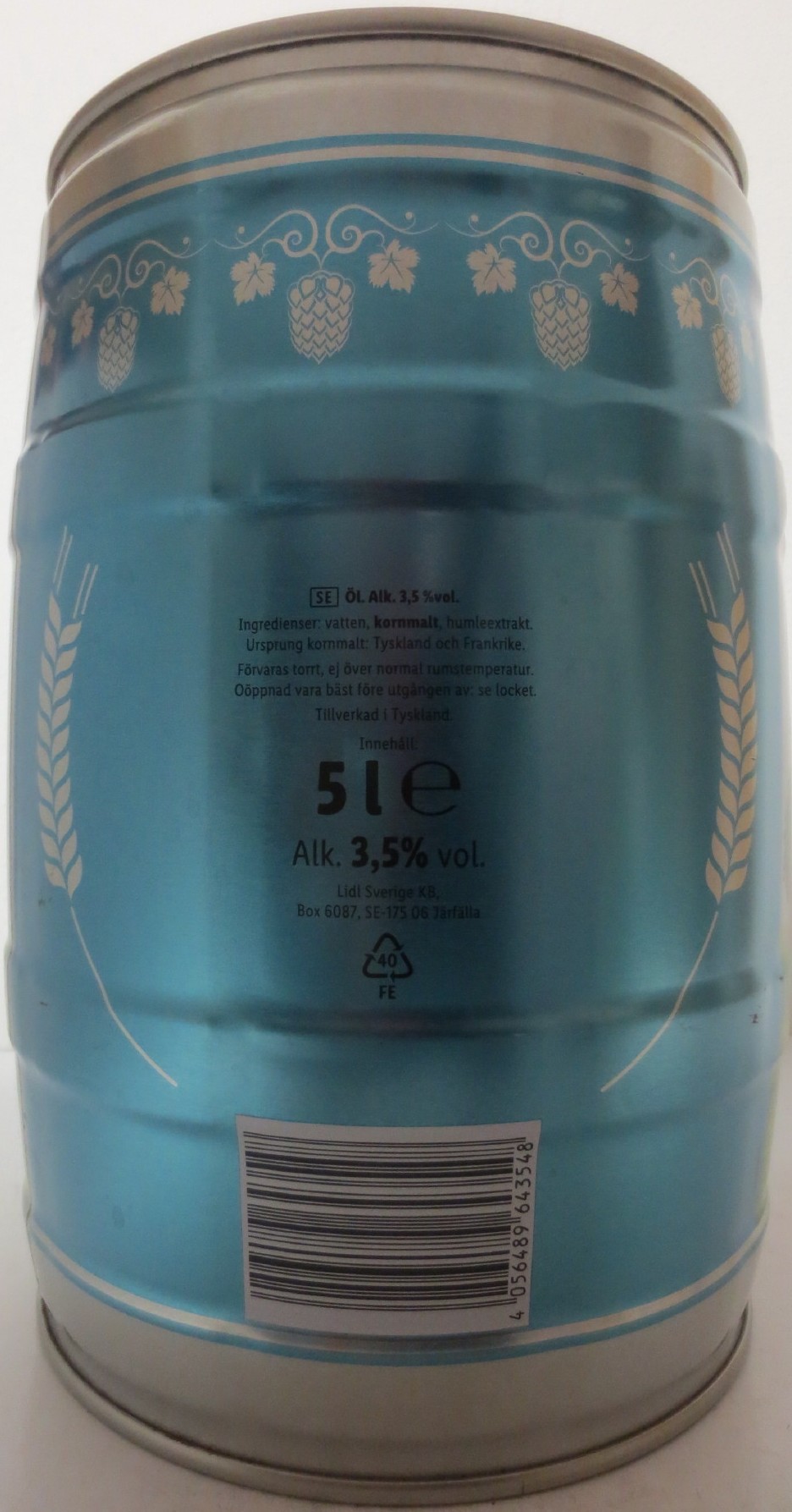 Fatöl (5L) Nr.1 