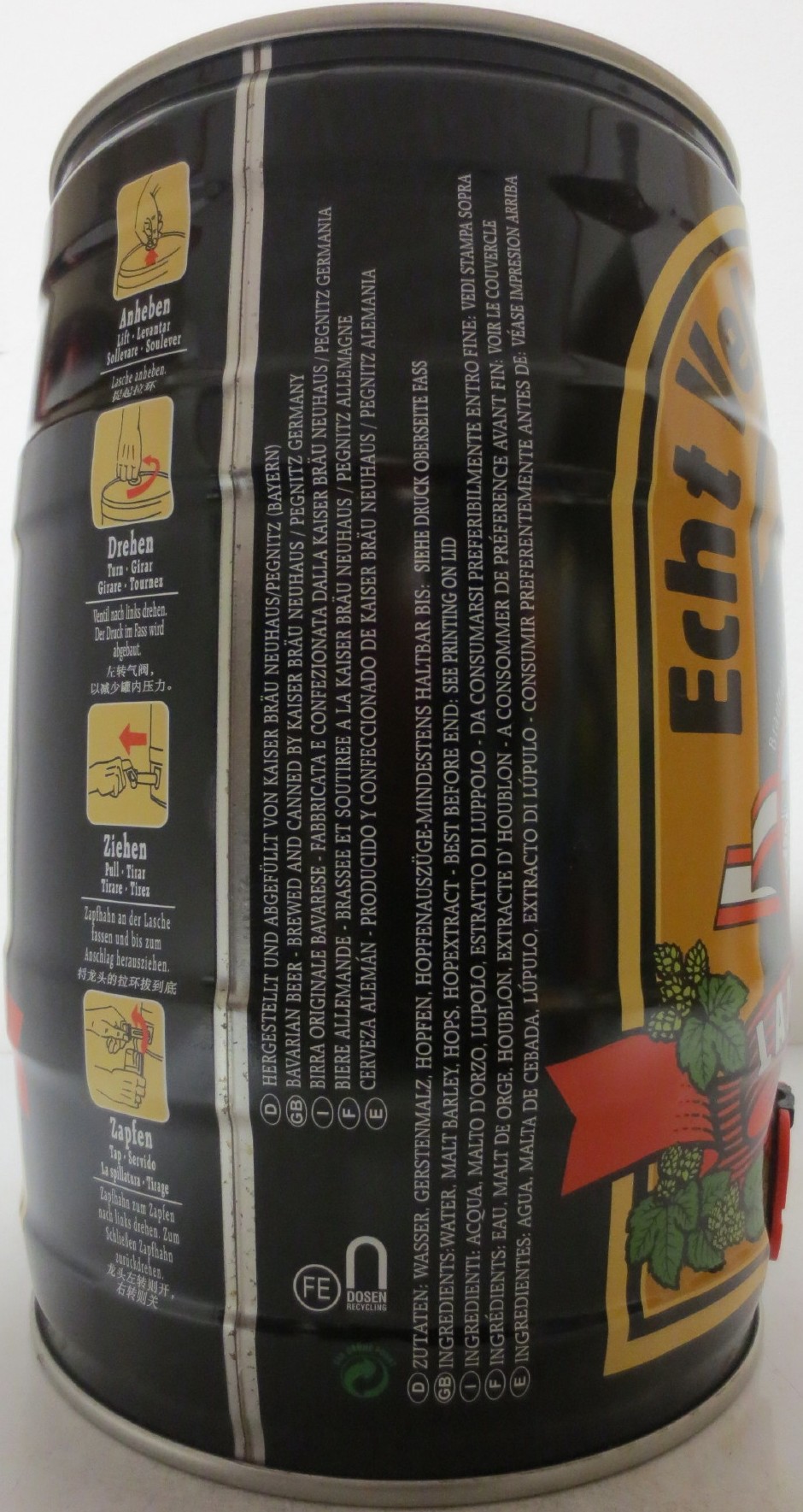 LANDBIER Echt Veldensteiner (5L) Nr.2