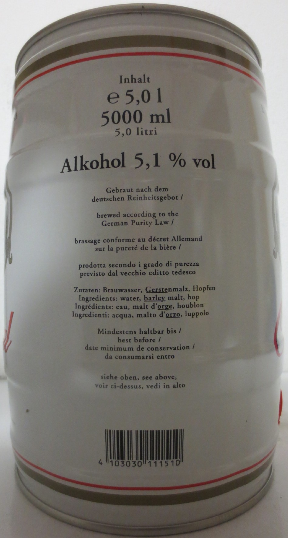 Golden Ochsen Original ULMS FLÜSSIGES GOLD (5L) Nr.2