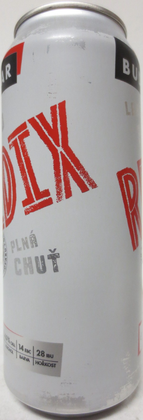 BUDVAR REDIX LEHČÍ PIVO PLNÁ CHUŤ (50cl) (B/O) č.1