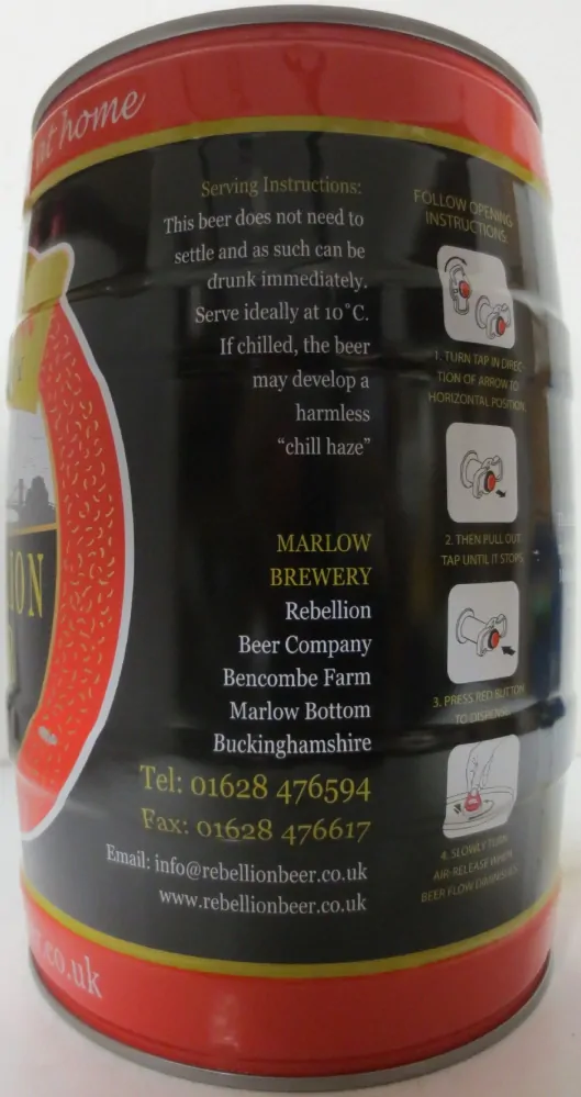 MARLOW BREWERY REBELLION IPA (5L) Nr.2 