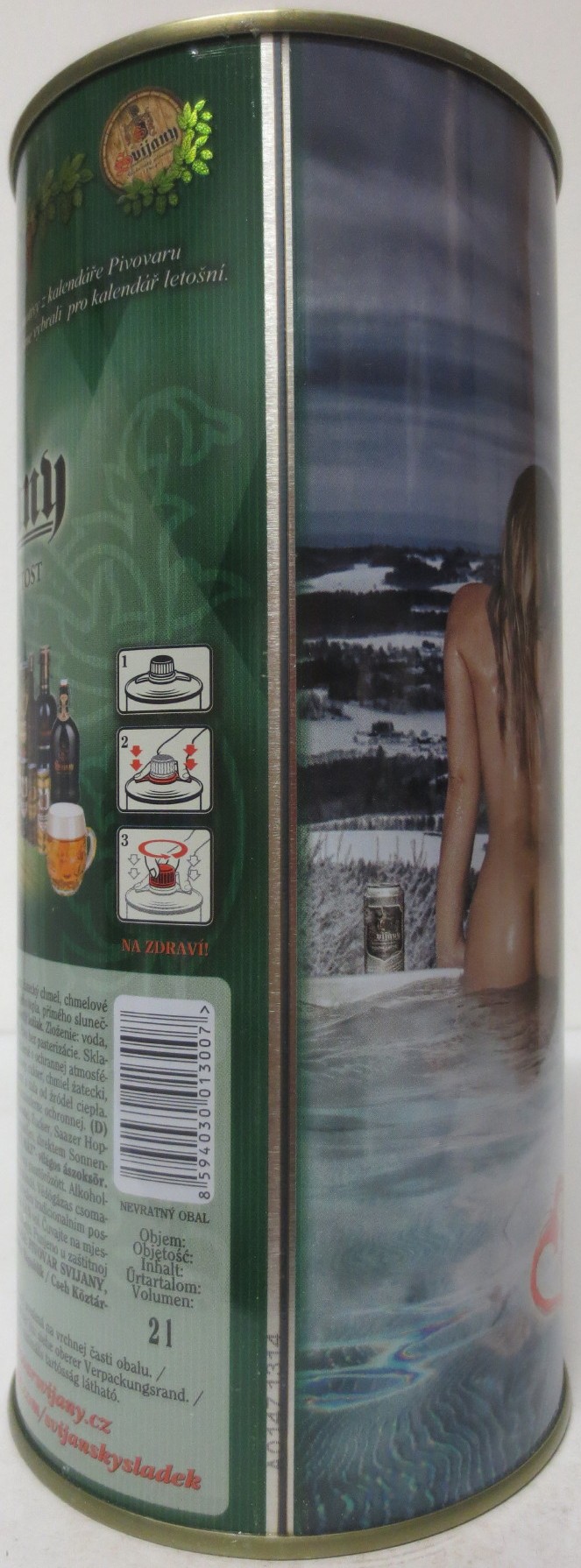 Svijany SVIJANSKÝ MÁZ dívky z kalendáře -No. 01/2020 (200cl)