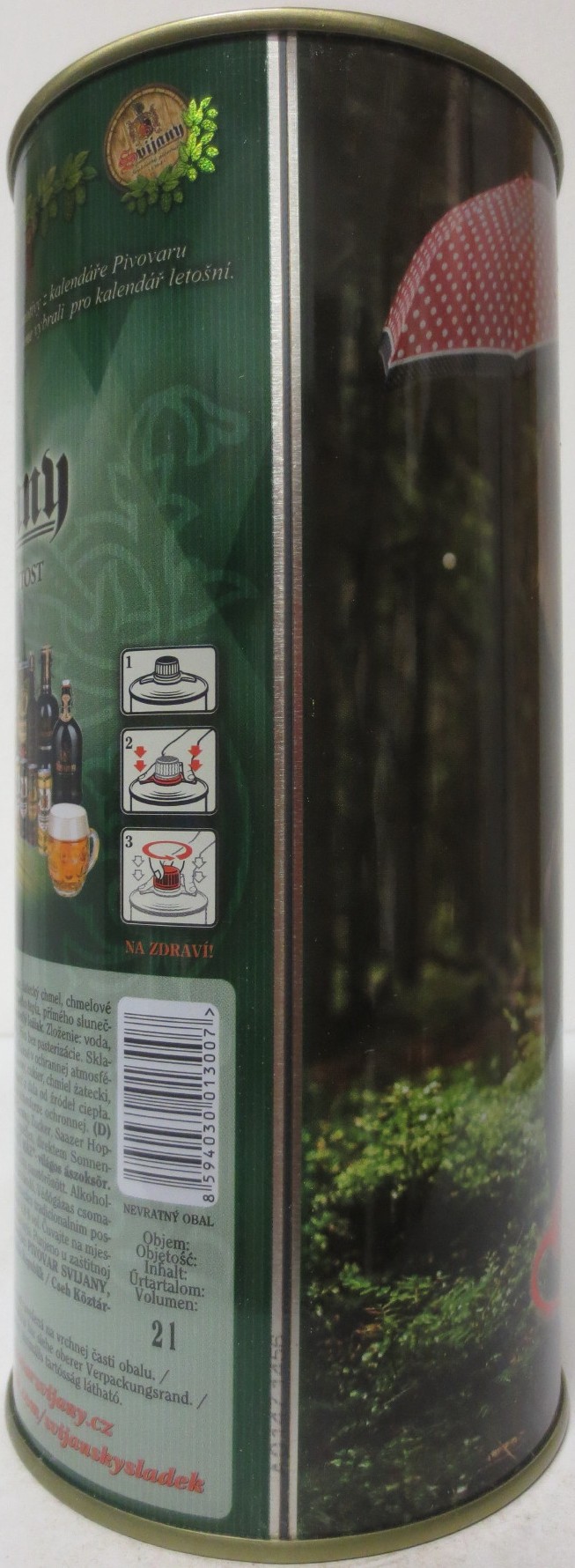 Svijany SVIJANSKÝ MÁZ dívky z kalendáře -No. 011/2020 (200cl)
