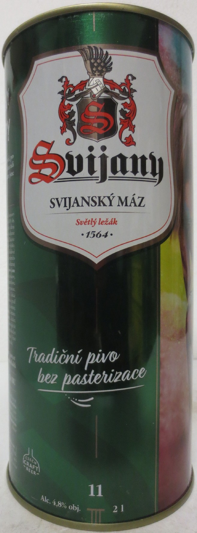 Svijany SVIJANSKÝ MÁZ dívky z kalendáře NO. 08/2021 (200cl)
