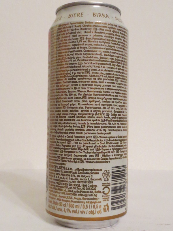 ZLATÁ PRAHA Original Czech Beer (50cl) (B/O)