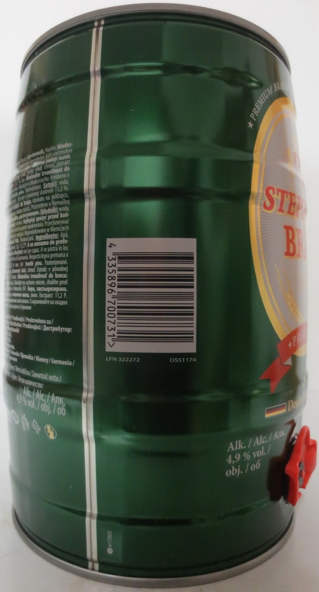 STEPHANS BRÄU Pils PREMIUM Deutsches Bier (5L) Nr.1