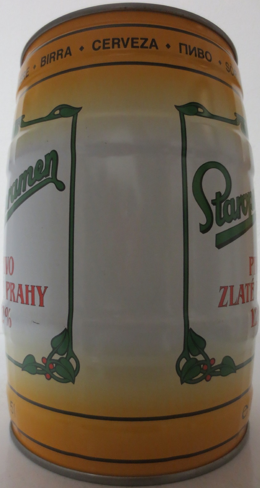 Staropramen PIVO ZLATÉ PRAHY 12% (ČSSR)