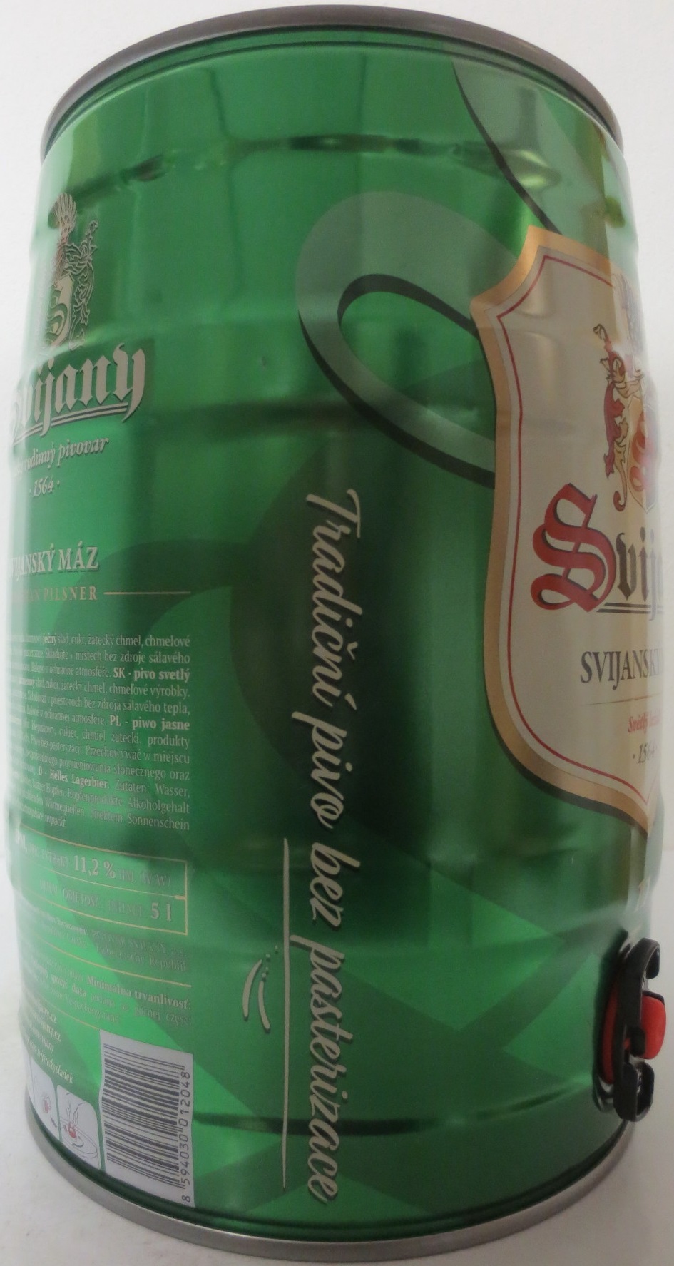 Svijany SVIJANSKÝ MÁZ Světlý ležák .1564. (5L) č.1