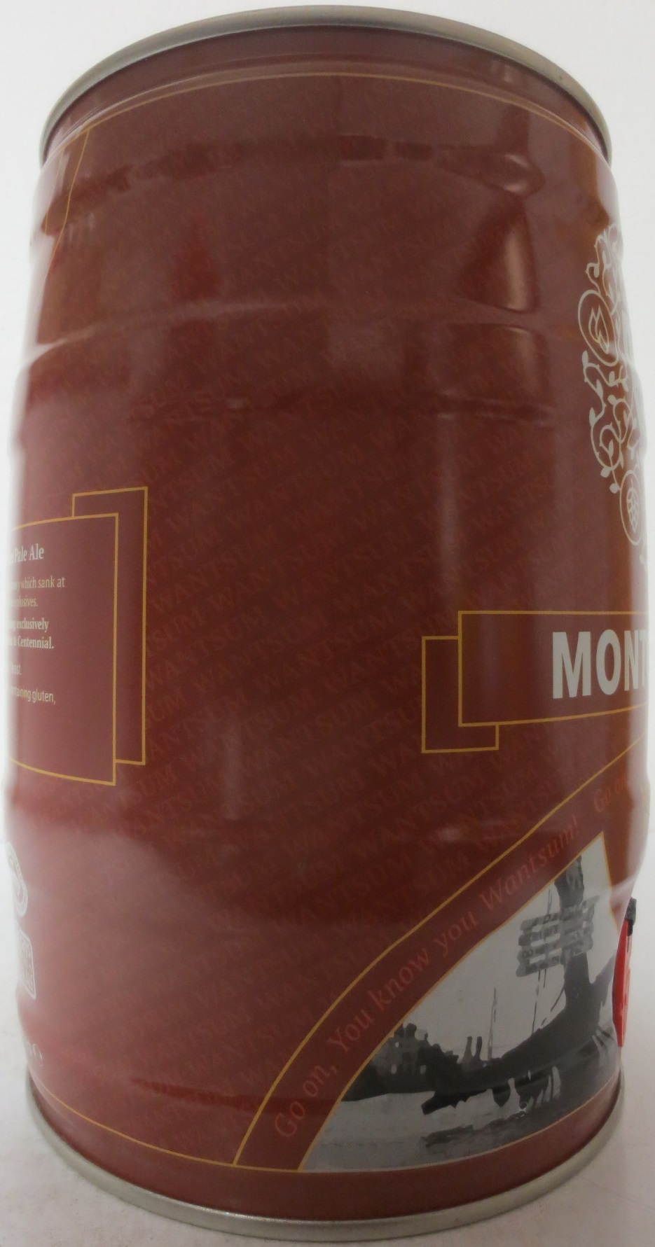 WANTSUM MONTGOMERY American Pale Ale ALC 4,0% VOL (5L) Nr.1