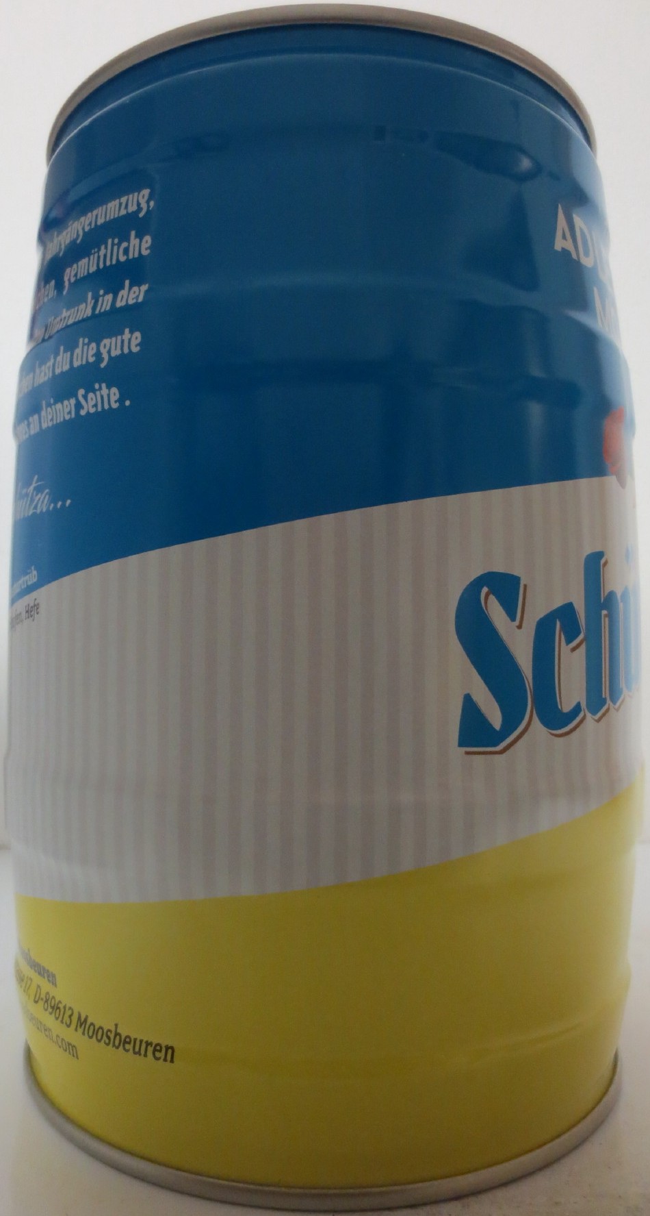 ADLERBRAUEREI MOOSBEUREN Schütza Stoff (5L) Nr.1