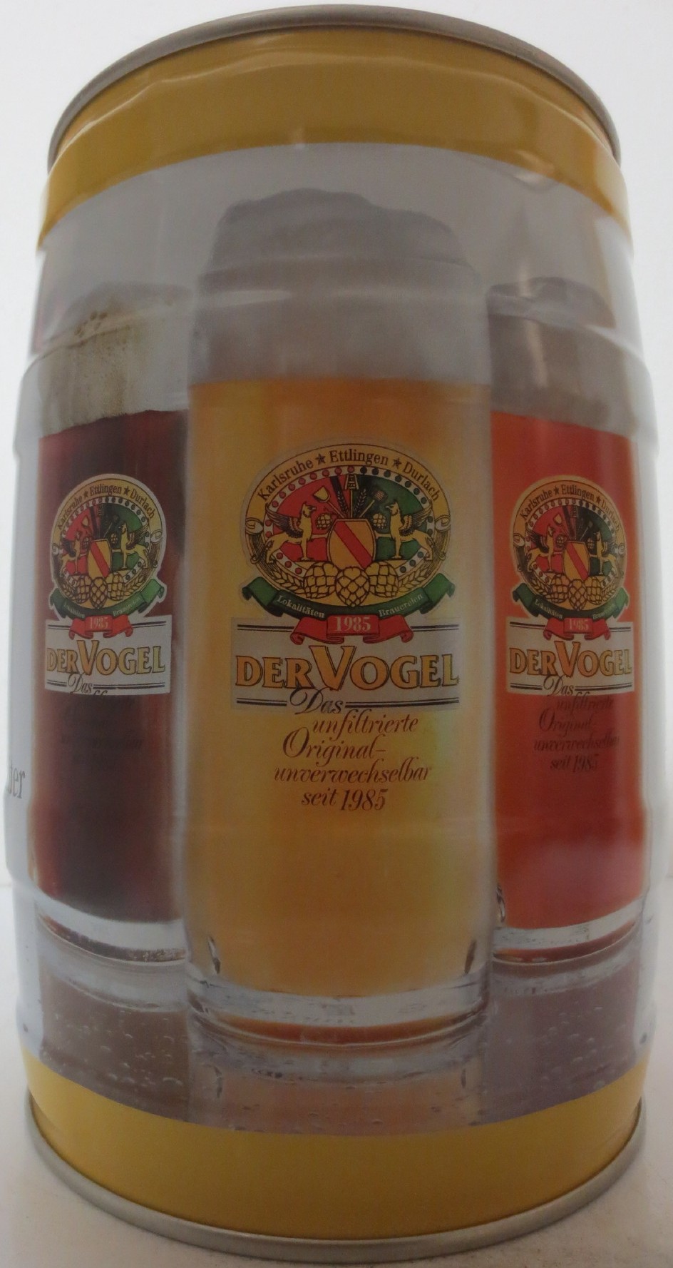 DER VOGEL Das unfiltrierte Original unverwechselbar seit 1985 KÜHL LAGERN! (5L) Nr.1