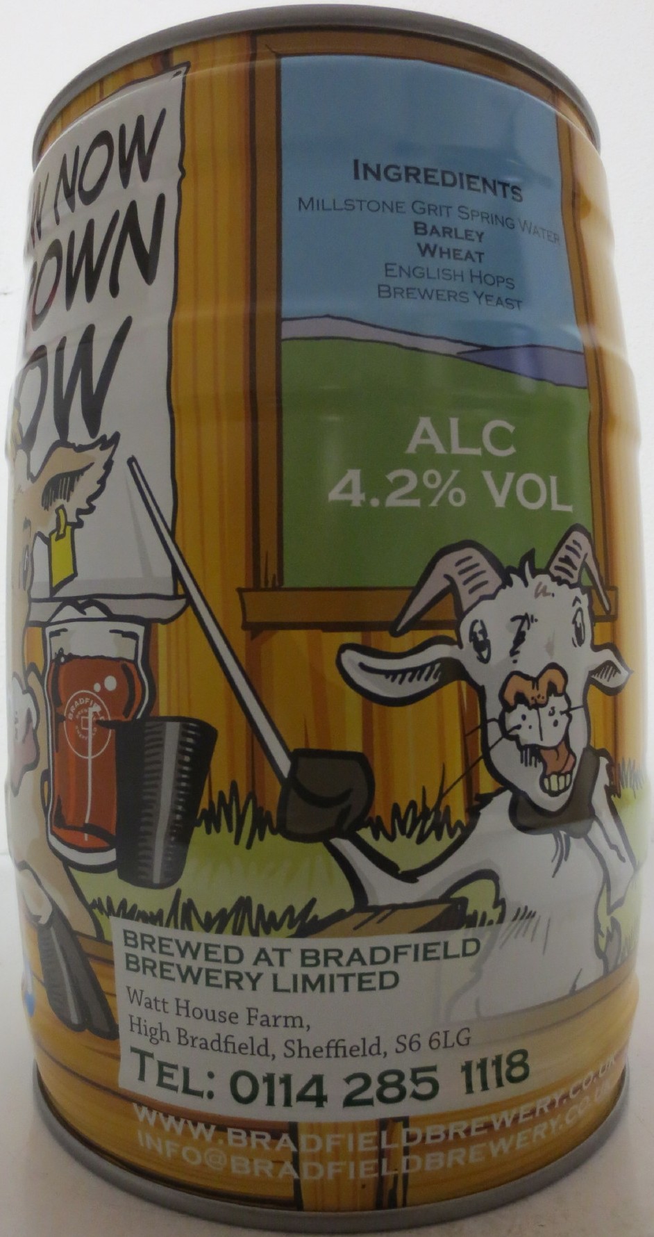 BRADFIELD BREWERY FARMERS BROWN COW (5L) Nr.2 