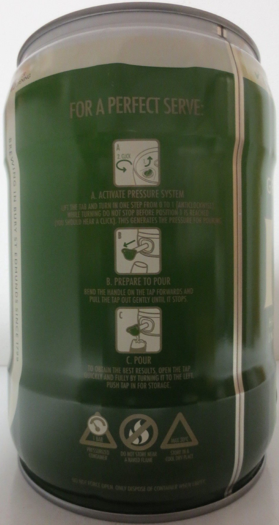 GREENE KING IPA HANDCRAFTED INDIA PALE ALE (5L) Nr.2
