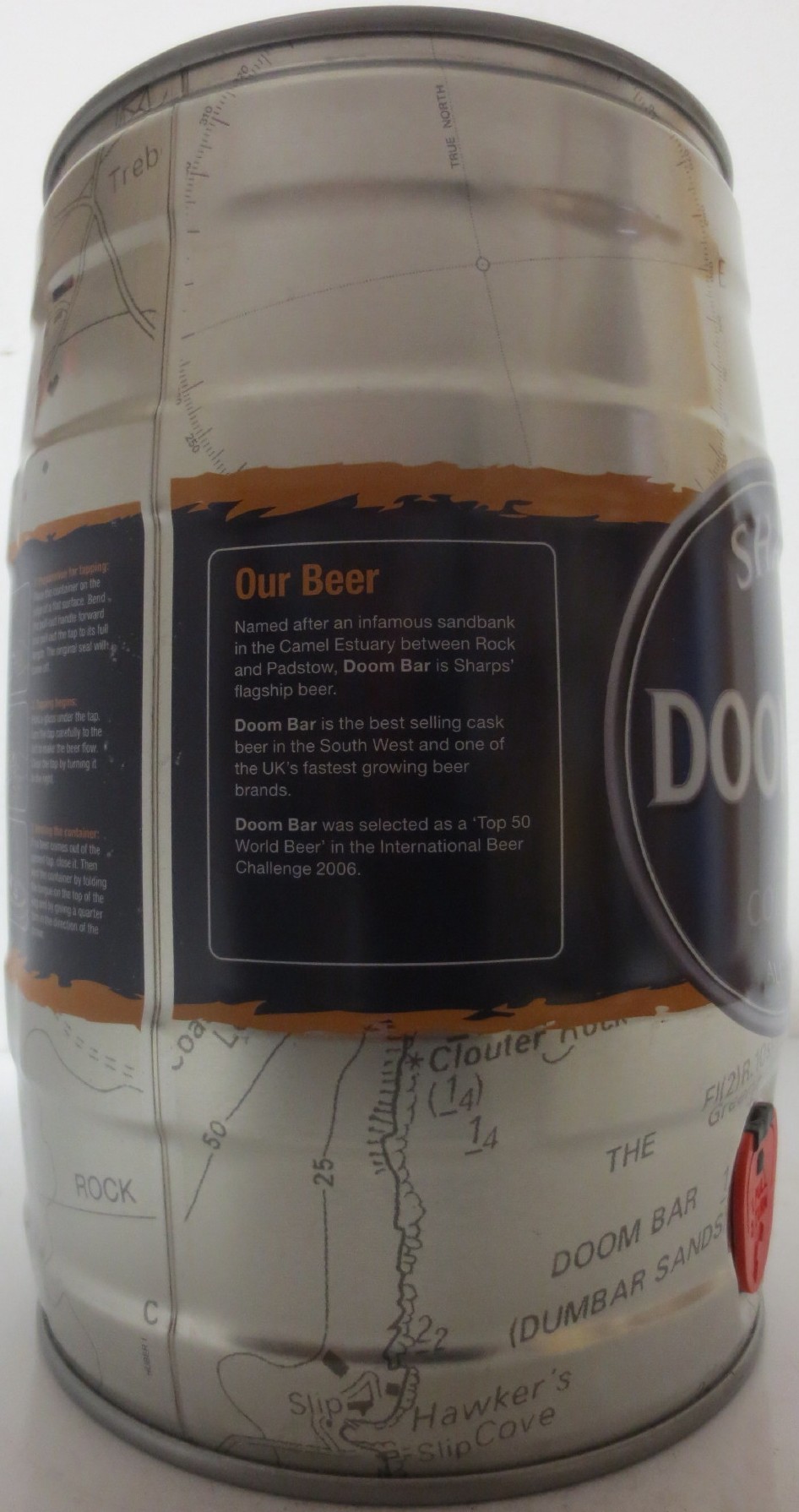 SHARP´S BREWERY DOOM BAR ROCK CORNWALL (5L) Nr.1