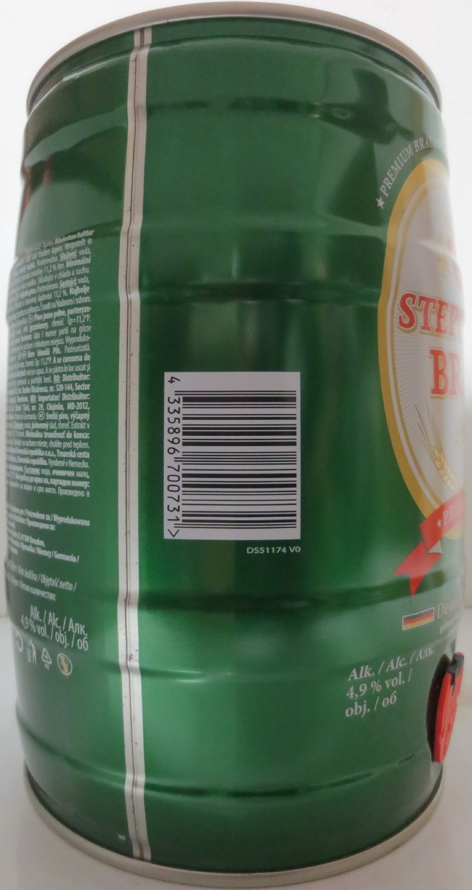 STEPHANS BRÄU Pils PREMIUM Deutsches Bier (5L) Nr.1